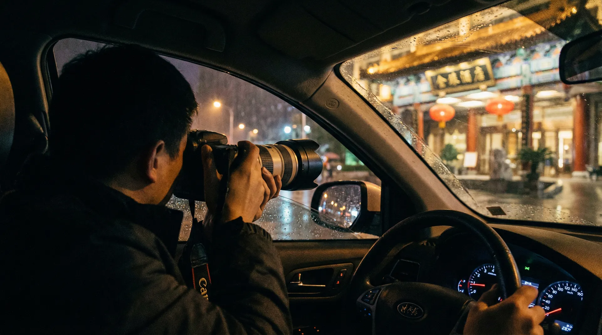 糖心vlog - 记者深夜跟踪拍摄明星行踪